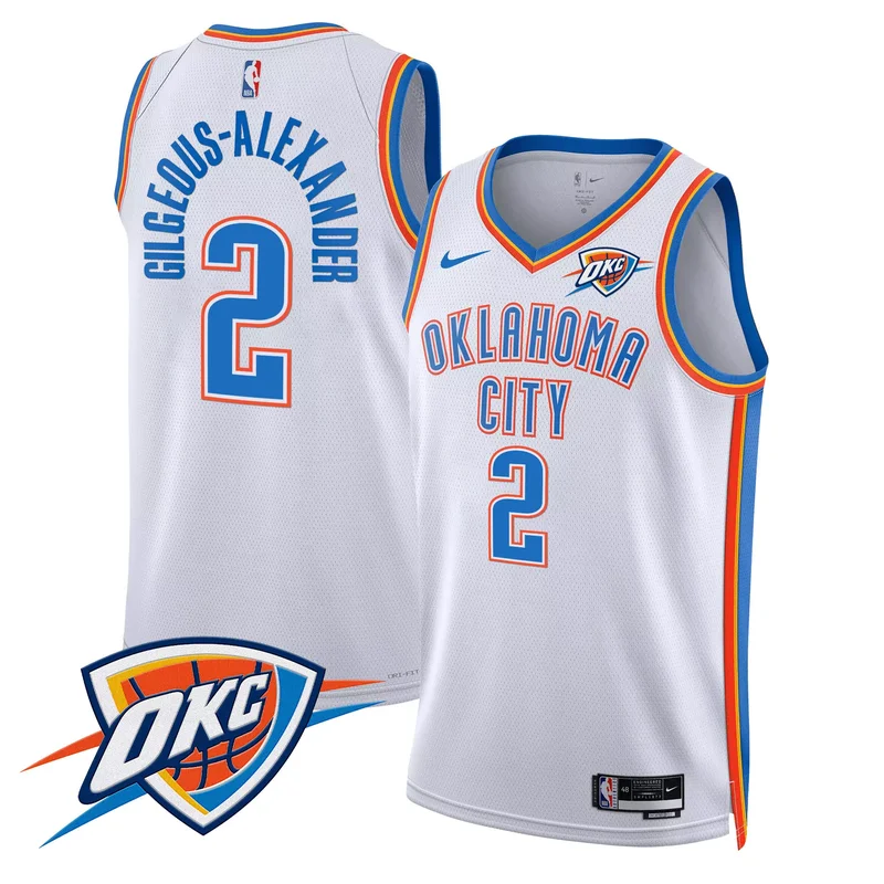 Black Gold oklahoma City thunder swingman custom jersey oklahoma patch all stitched - Image 2