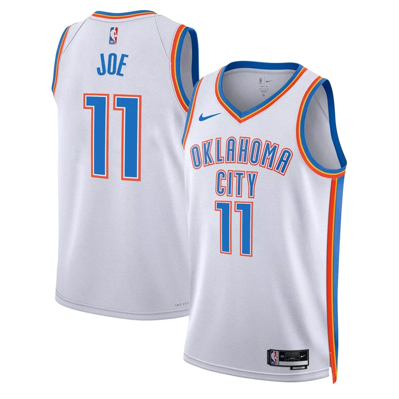 Icon Luguentz Dort oklahoma City thunder swingman jersey v2 all stitched - Image 4