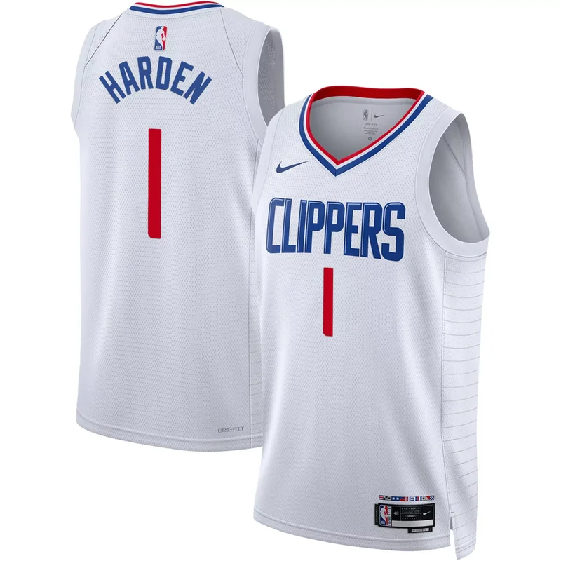 23 24 City James Harden los angeles clippers swingman jersey all stitched - Image 4