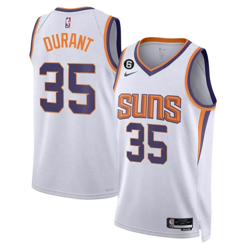 Classic Devin Booker phoenix suns players swingman jersey all stitched - Image 5