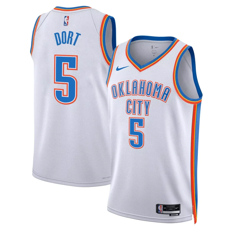 Black Gold Jalen Williams oklahoma City thunder swingman jersey all stitched - Image 3