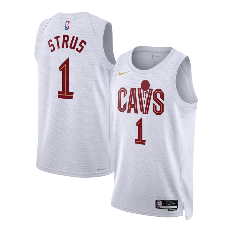 Association Max Strus cleveland cavaliers swingman jersey all stitched