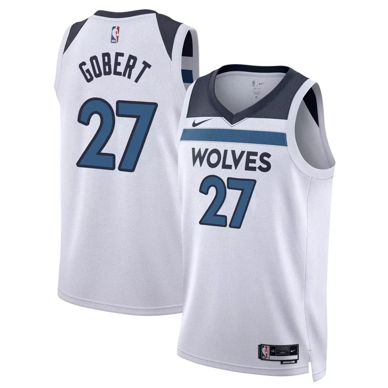 Association Rudy Gobert Minnesota Timberwolves Swingman Jersey All Stitched