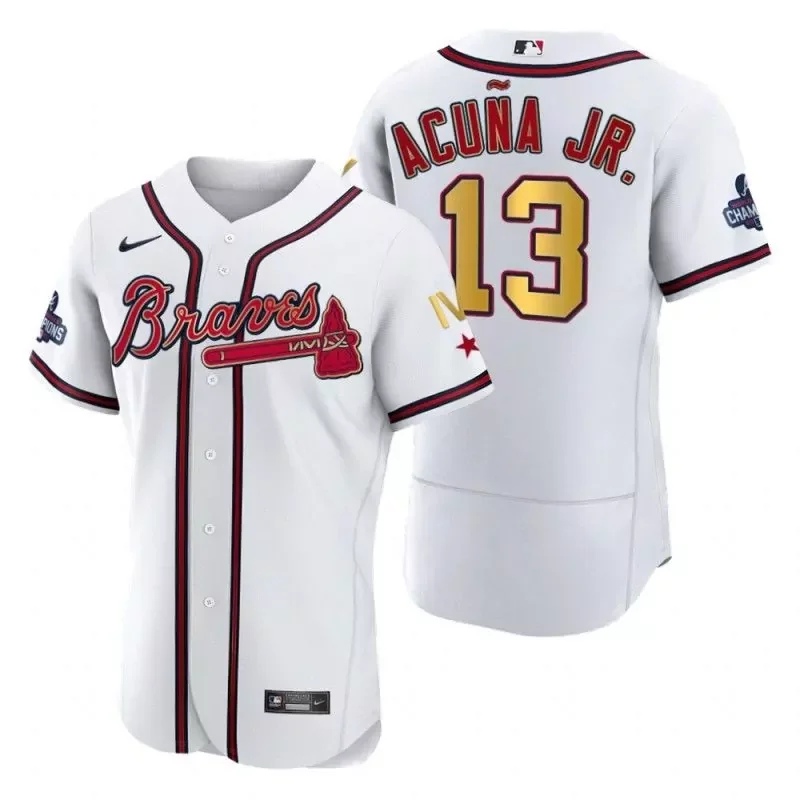 Atlanta Braves #1 Ozzie Albies White 2023 City Connect Baseball jersey - Image 2
