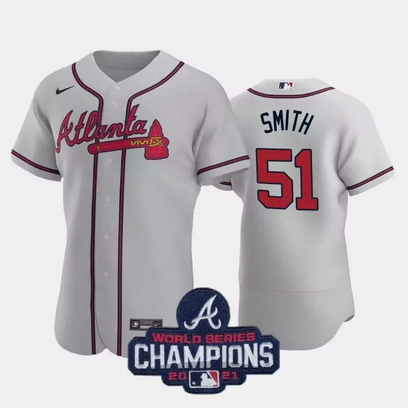 atlanta braves #3 dale murphy gray road Baseball jersey - Image 2