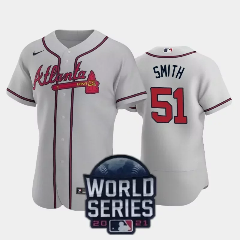 atlanta braves #3 dale murphy gray road Baseball jersey - Image 3