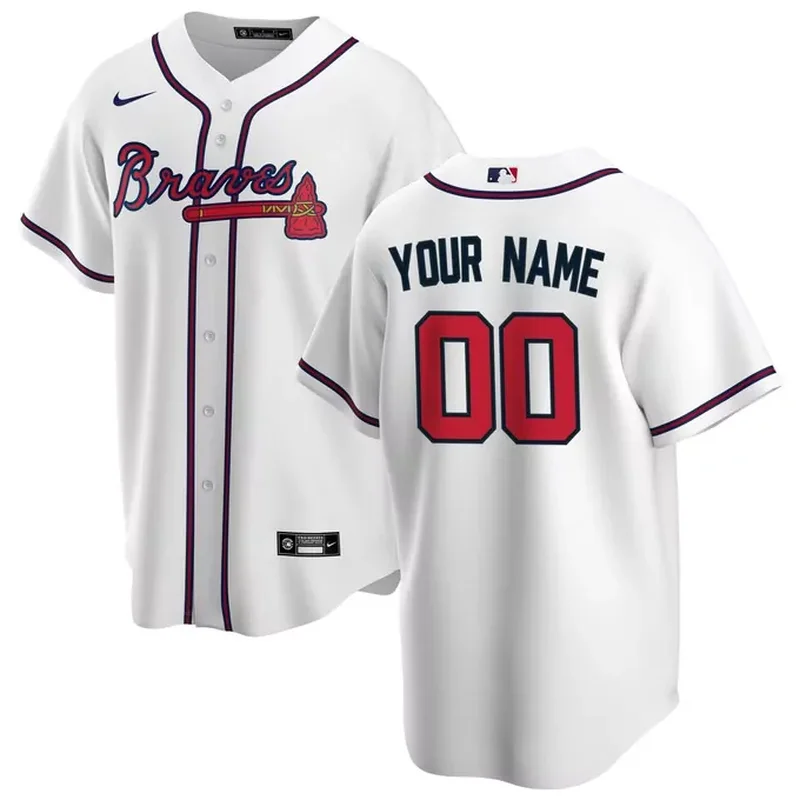 Max Fried Atlanta Braves Home Player Jersey White - Image 3