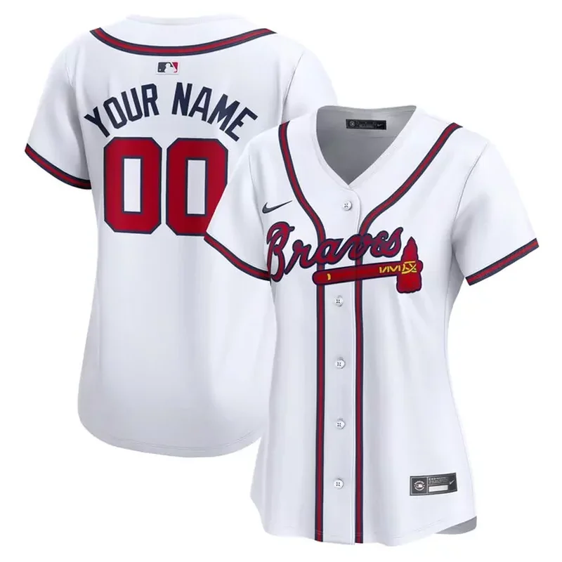 Ronald Acuña Jr Atlanta Braves Profile Pop Fashion Player Jersey Black - Image 5