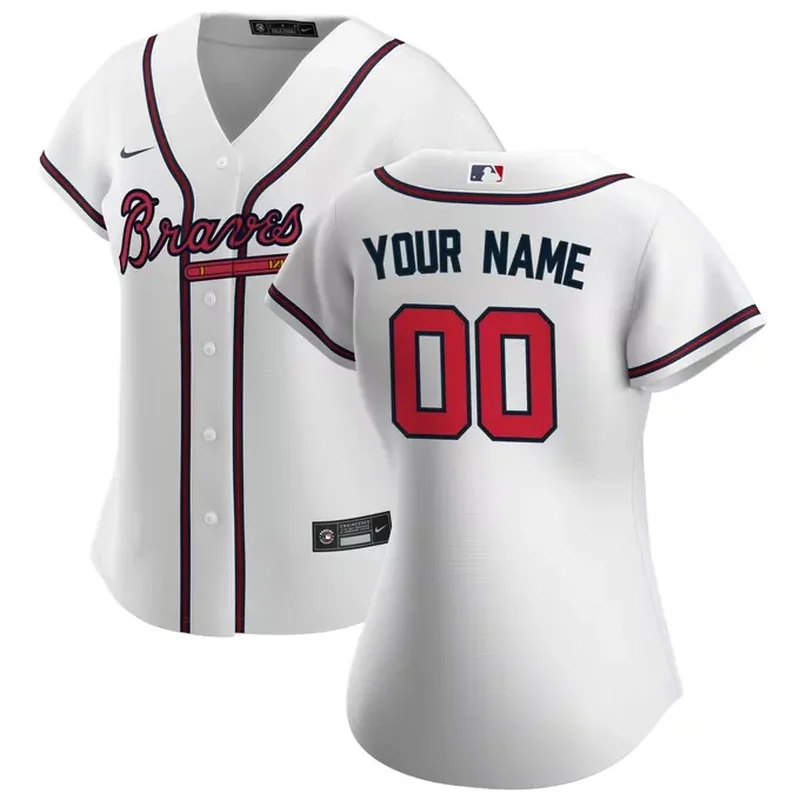 Ronald Acuña Jr Atlanta Braves Home Player Jersey White - Image 2