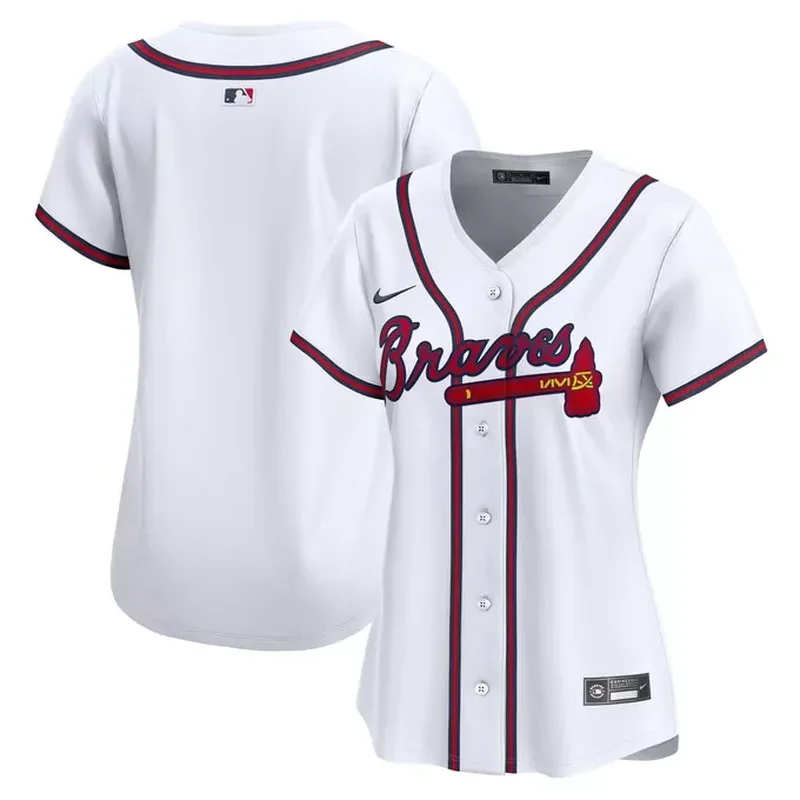 Ronald Acuña Jr Atlanta Braves Profile Pop Fashion Player Jersey Black - Image 3
