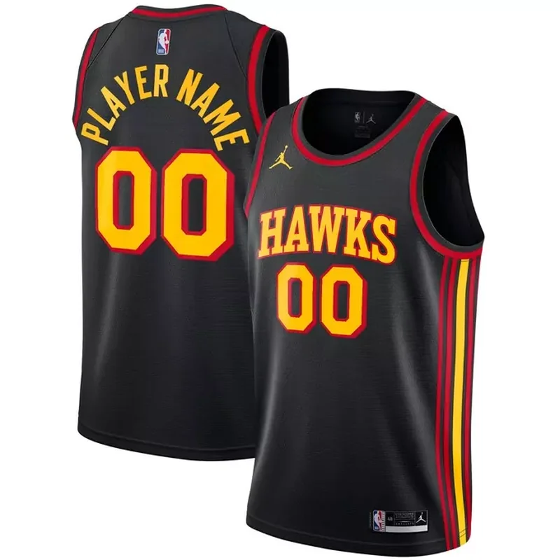 Dominique Wilkins Atlanta Hawks Womens Classics Jersey Red - Image 3