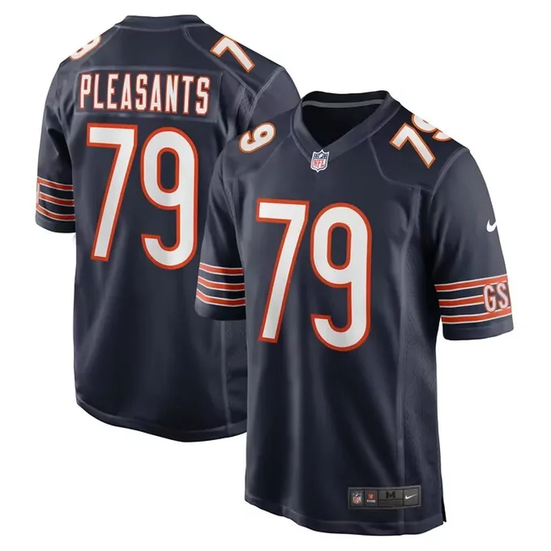 Christian Matthew Chicago Bears Game Jersey Navy - Image 3