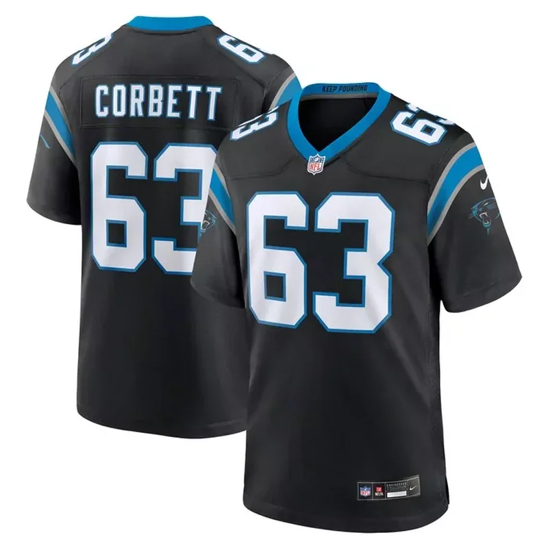 Kevin Greene Carolina Panthers Womens Game Retired Player Jersey Black - Image 3