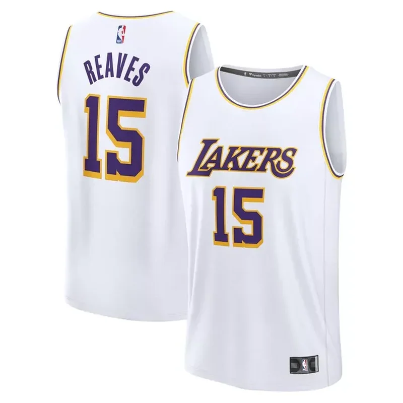 Austin Reaves Los Angeles Lakers Fast Break Player Jersey Association Edition White