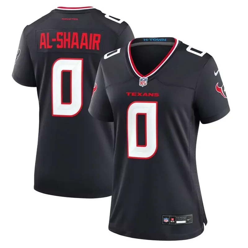 DelShawn Phillips Houston Texans Team Game Jersey Navy - Image 5