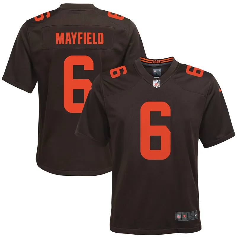 Cleveland Browns NFL 2020 Personalized Custom Brown Custom Jersey - Image 3