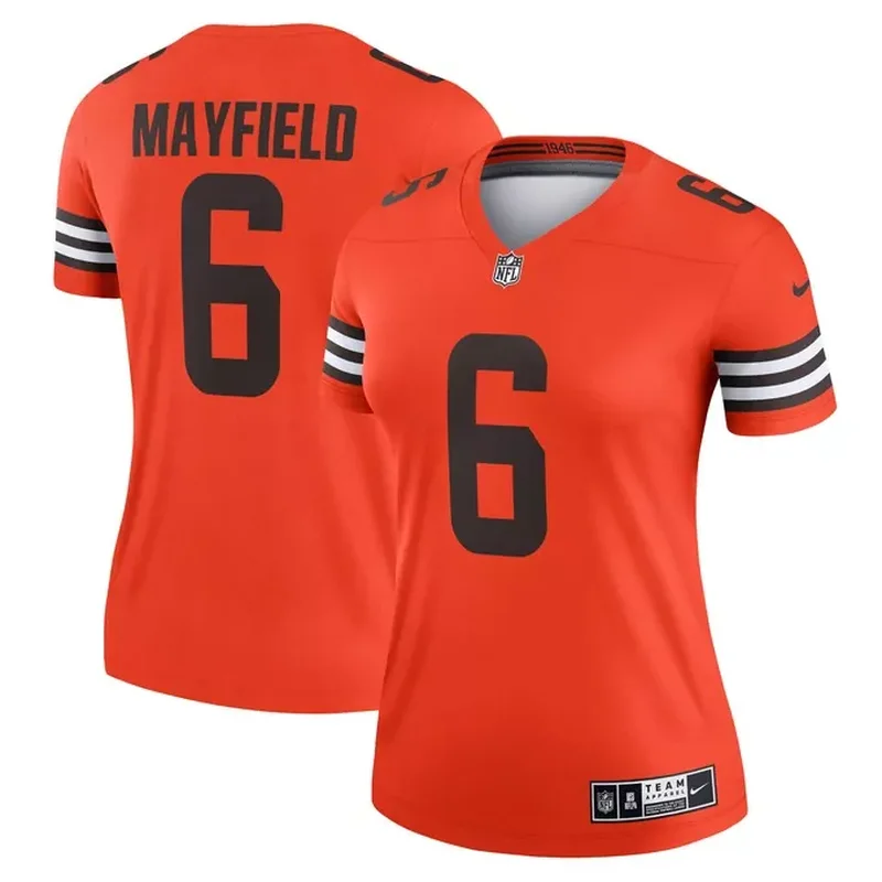 Matthew Adams Cleveland Browns Womens Team Game Jersey Brown - Image 5