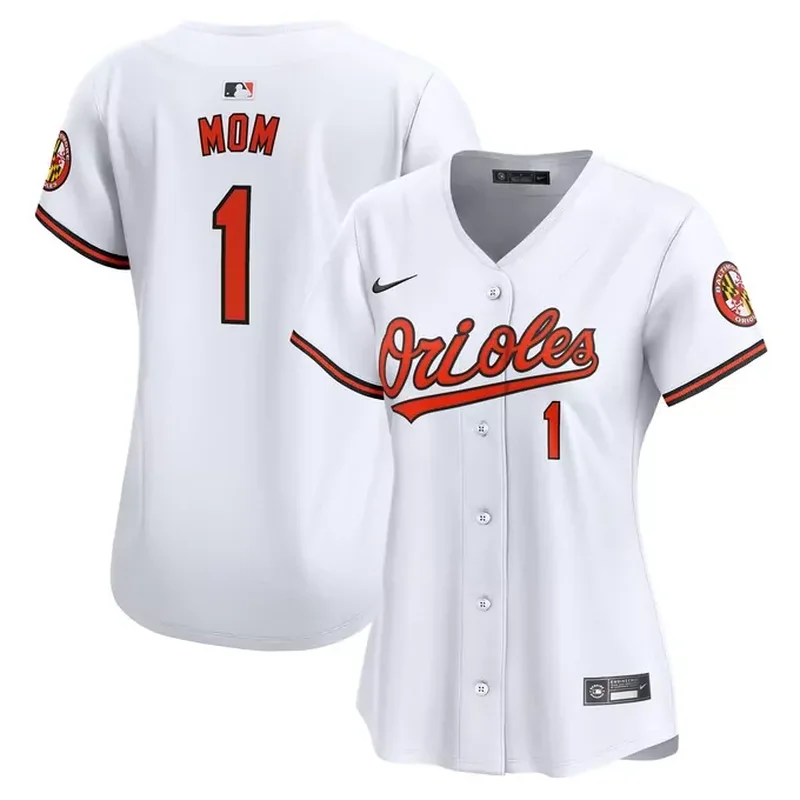 Cedric Mullins Baltimore Orioles Womens Home Player Jersey White - Image 2