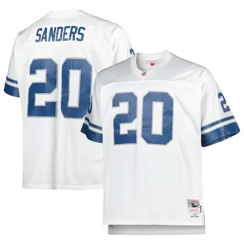 David Montgomery Detroit Lions Player Game Jersey White - Image 5