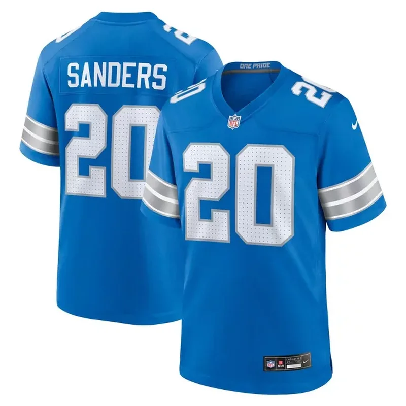 Amon-Ra St Brown Detroit Lions Game Jersey White - Image 5
