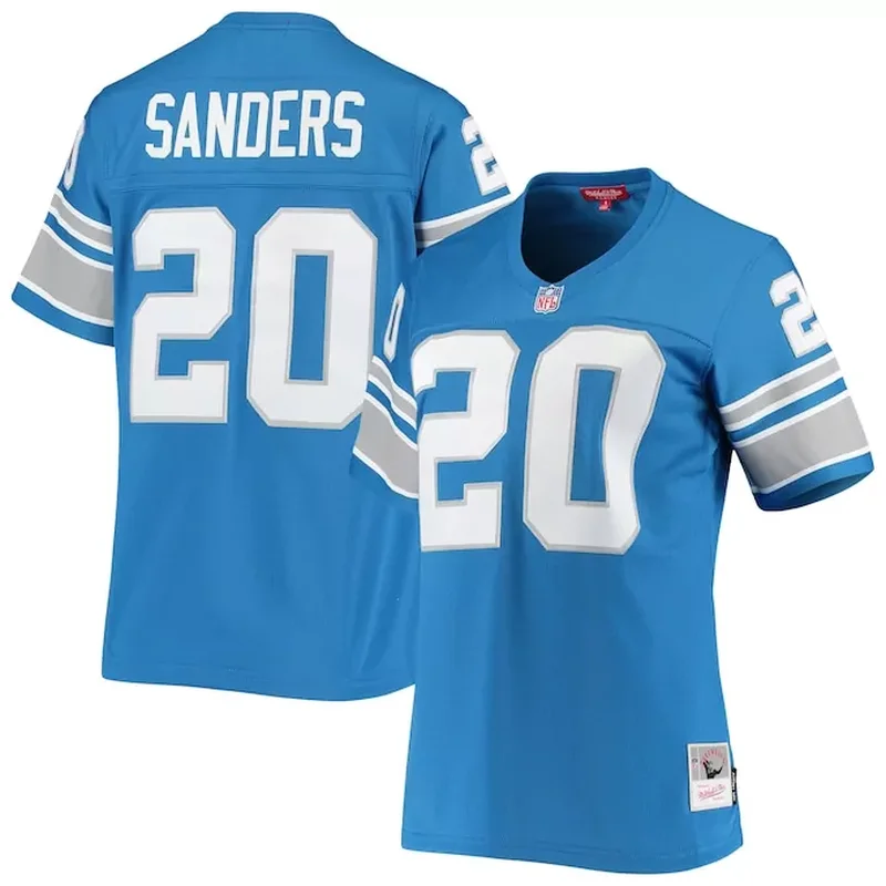 David Montgomery Detroit Lions Alternate Player Game Jersey Black - Image 3