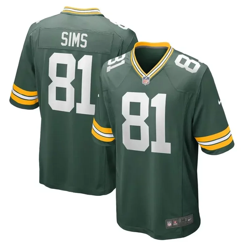 Samori Toure Green Bay Packers Game Player Jersey Green - Image 2
