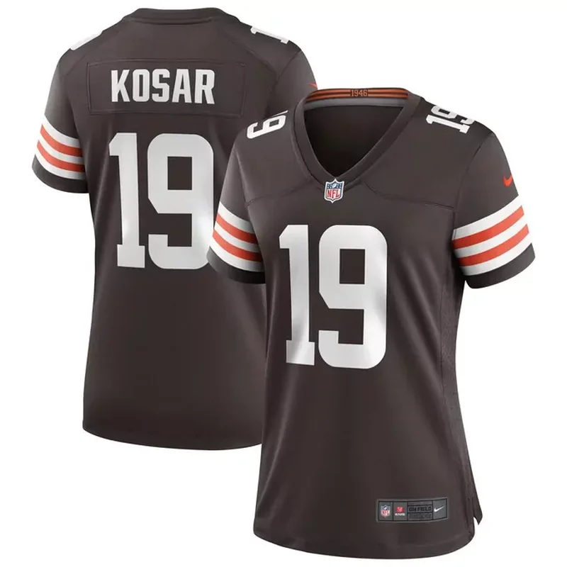 Denzel Ward Cleveland Browns Game Jersey Brown - Image 3