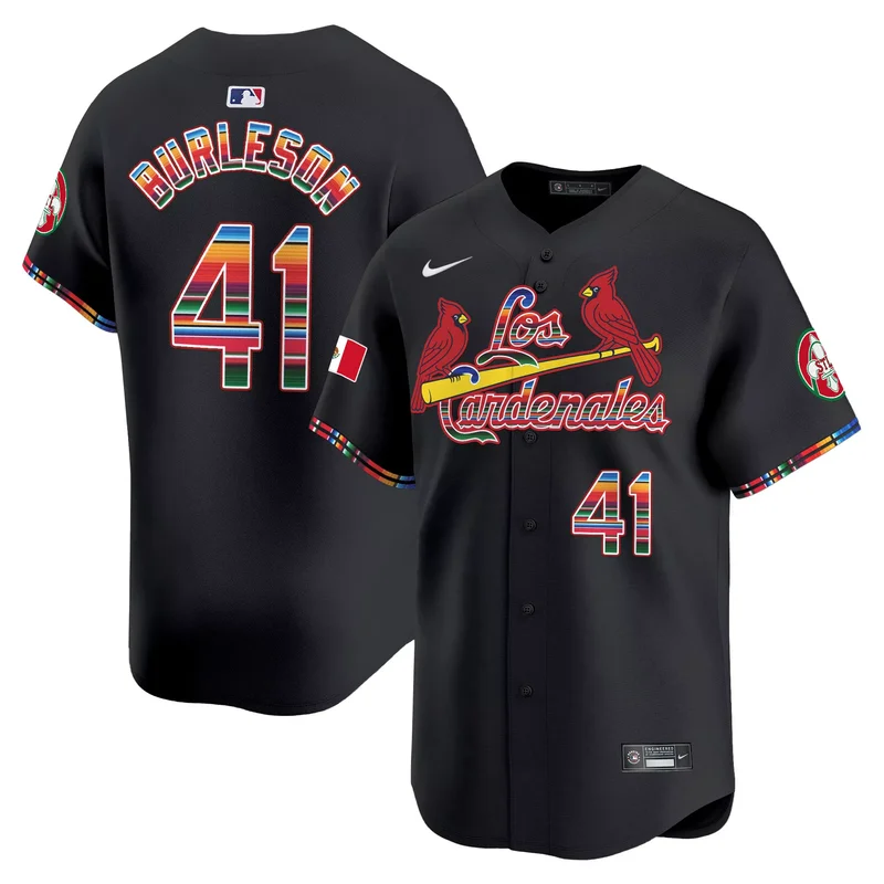 Cream Nolan Arenado st. louis cardinals fiesta cardenales jersey all stitched - Image 5