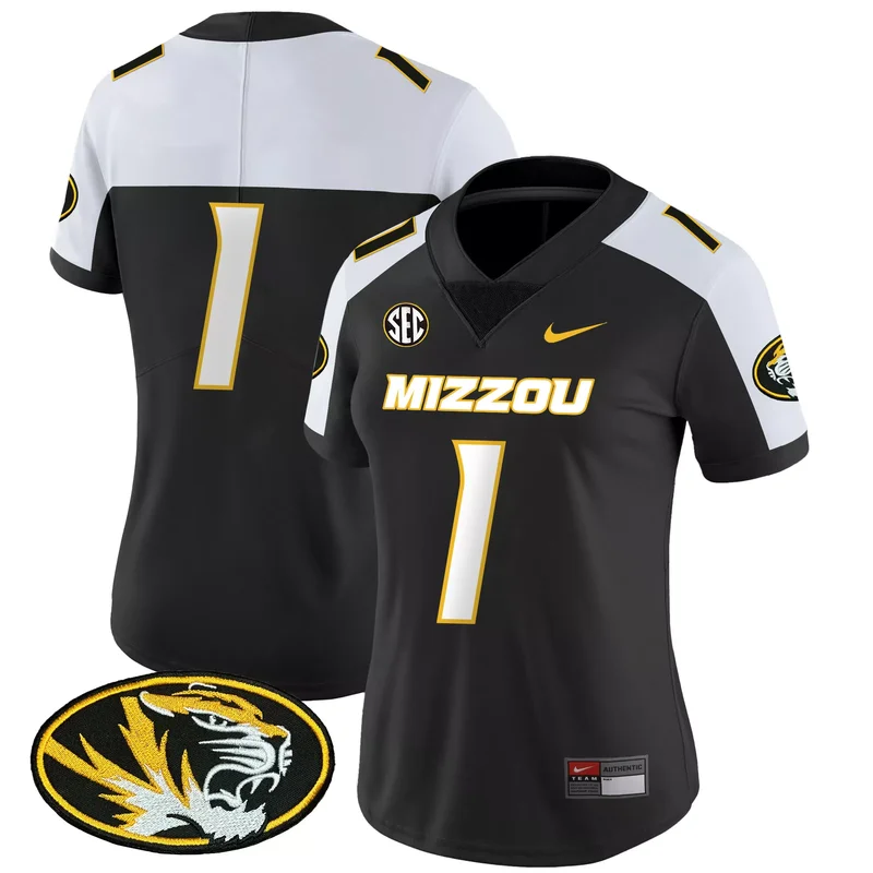 Gold Luther Burden III missouri tigers jersey all stitched - Image 3