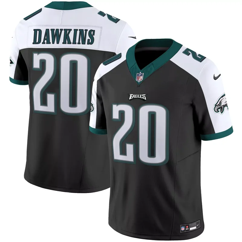 Black Alternate DeVonta Smith philadelphia eagles jersey all stitched - Image 2