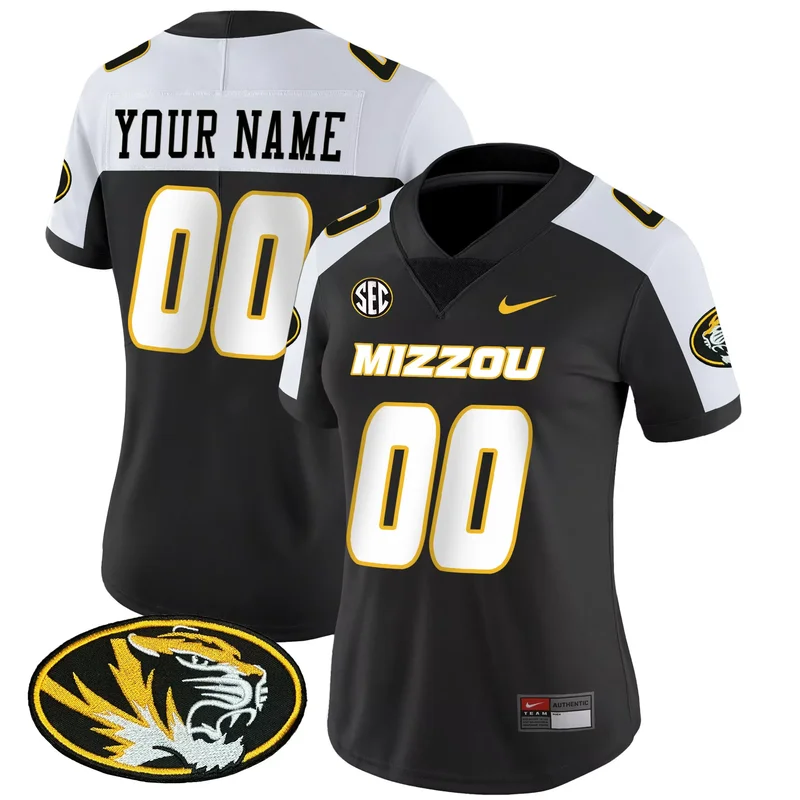 Black Luther Burden III missouri tigers Gold jersey all stitched - Image 4