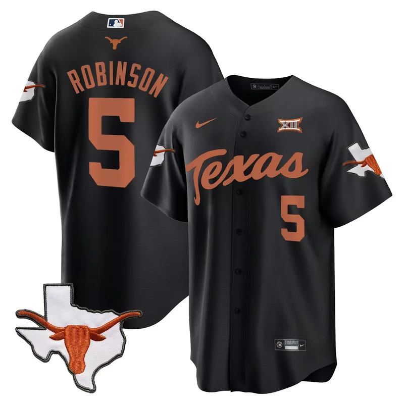 Black Xavier Worthy texas longhorns jersey all stitched - Image 5
