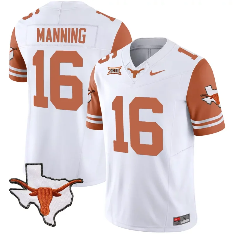 Black Bijan Robinson Texas Longhorns Vapor Limited Jersey All Stitched - Image 5