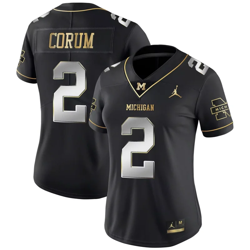 Alternate Roman Wilson michigan wolverines 2024 jersey all stitched - Image 5