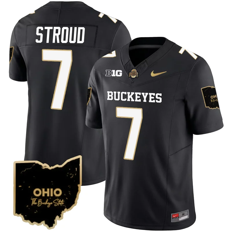 Alternate ohio state buckeyes player custom jersey all stitched - Image 2