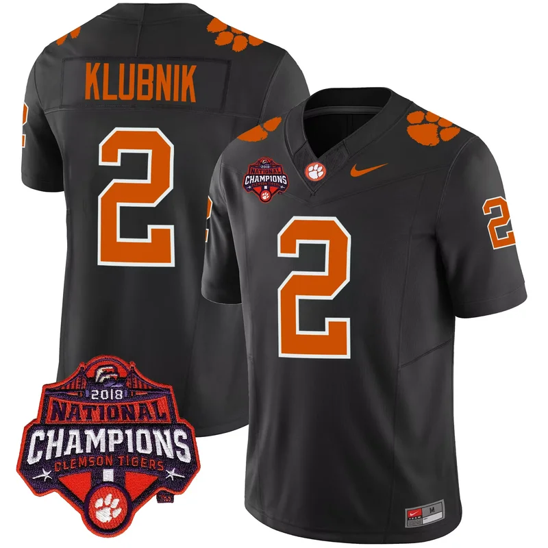 Alternate #1 Team clemson tigers jersey all stitched - Image 3