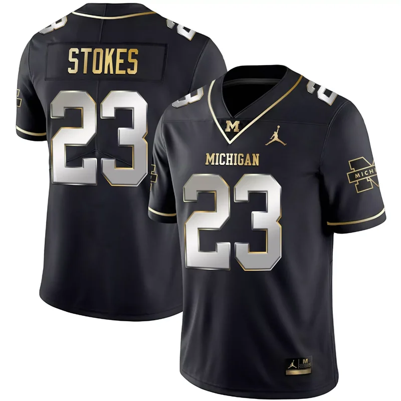 Alternate Blake Corum michigan wolverines 2024 jersey all stitched - Image 3