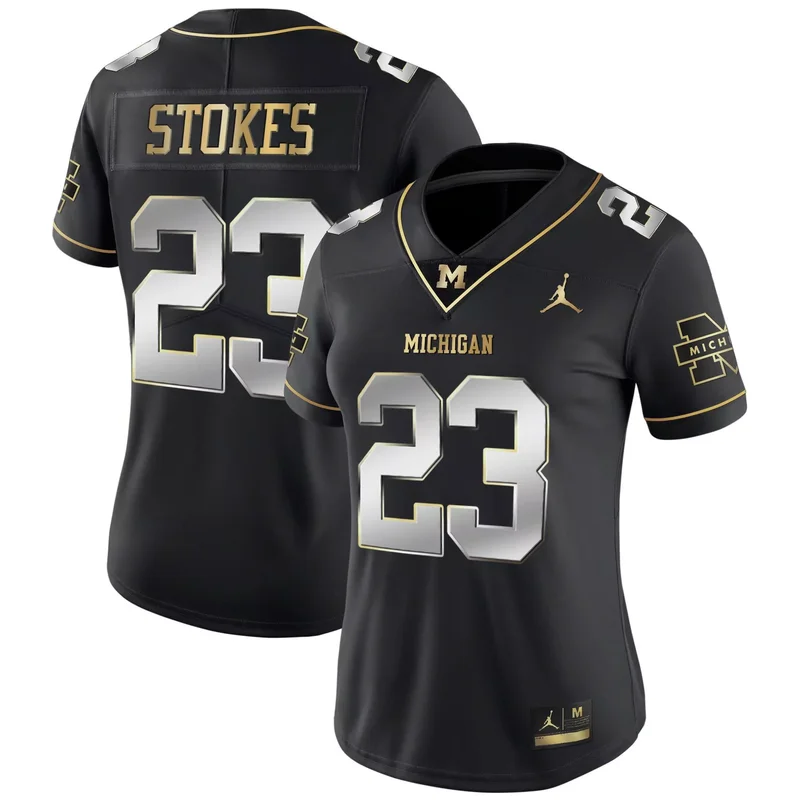 Maize michigan wolverines 2023 special custom jersey all stitched - Image 4
