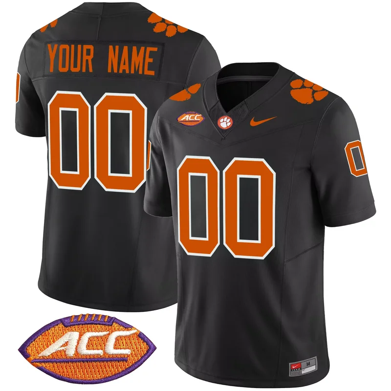 Black Trevor Lawrence clemson tigers jersey all stitched - Image 4
