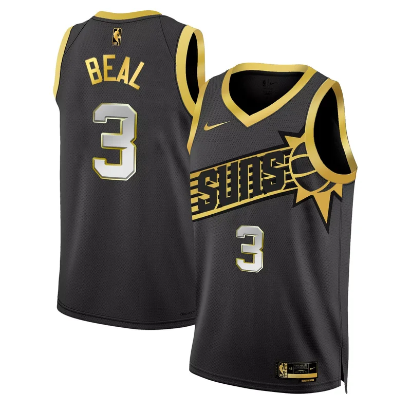 Devin Booker phoenix suns 2023 City edition jersey all stitched - Image 5