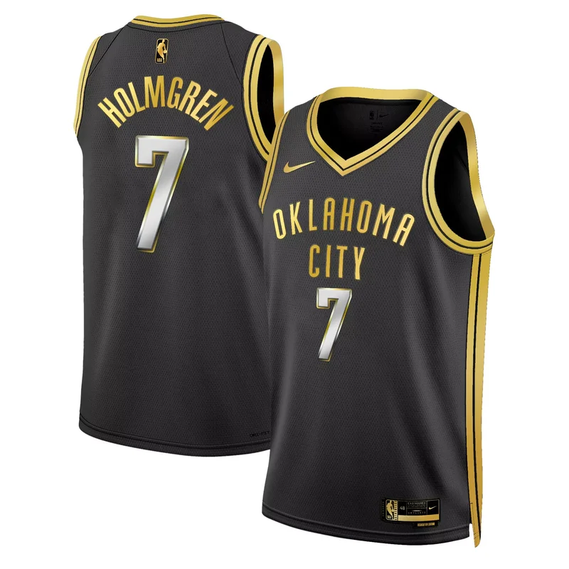 Icon Gilgeous Alexander oklahoma City thunder swingman jersey all stitched - Image 3
