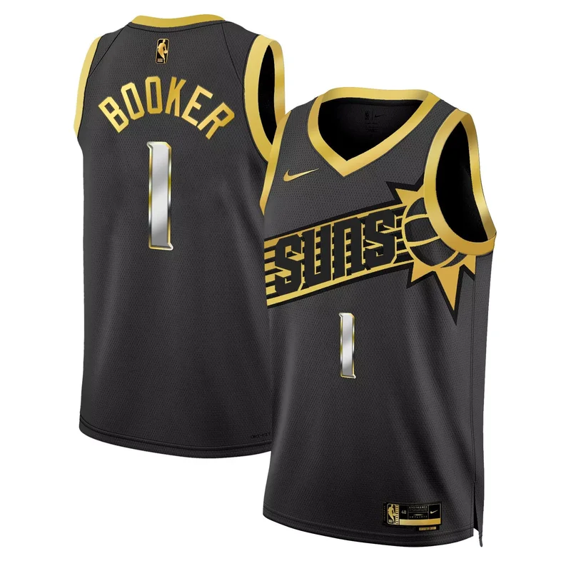 Devin Booker phoenix suns 2023 City edition jersey all stitched - Image 4