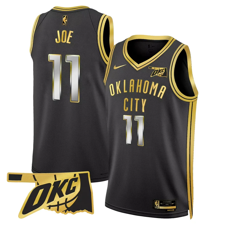 Icon Jalen Williams oklahoma City thunder swingman jersey oklahoma patch all stitched - Image 2