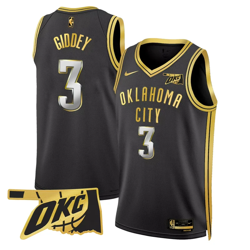 Icon Jalen Williams oklahoma City thunder swingman jersey oklahoma patch all stitched - Image 3
