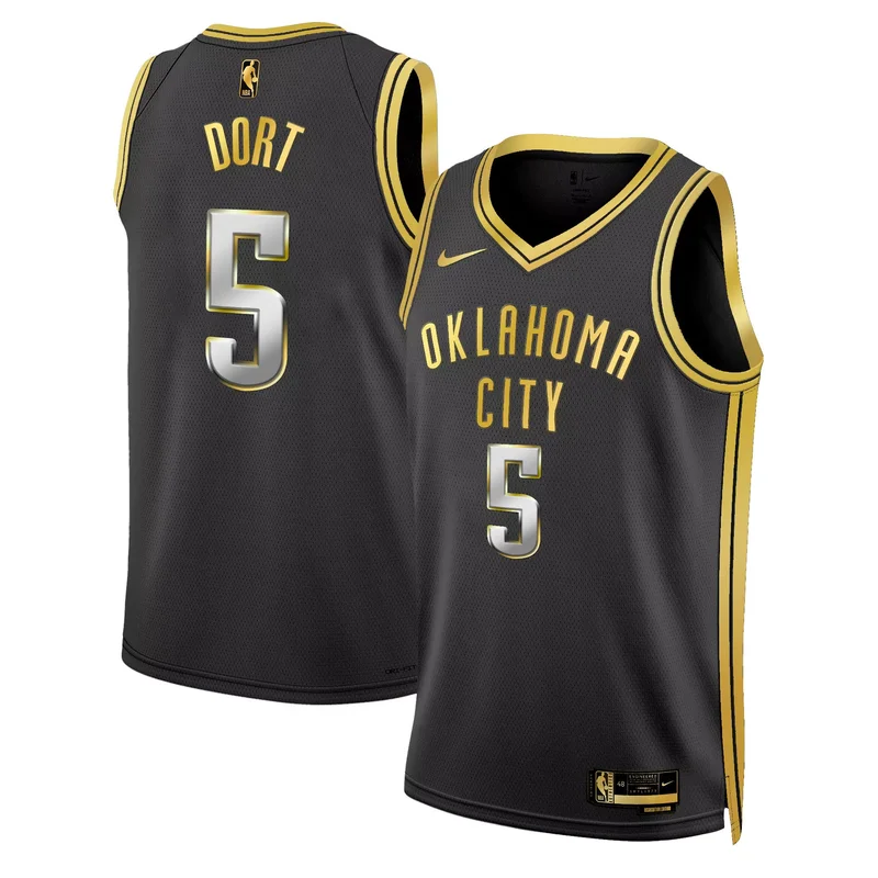 Icon Gilgeous Alexander oklahoma City thunder swingman jersey all stitched - Image 4