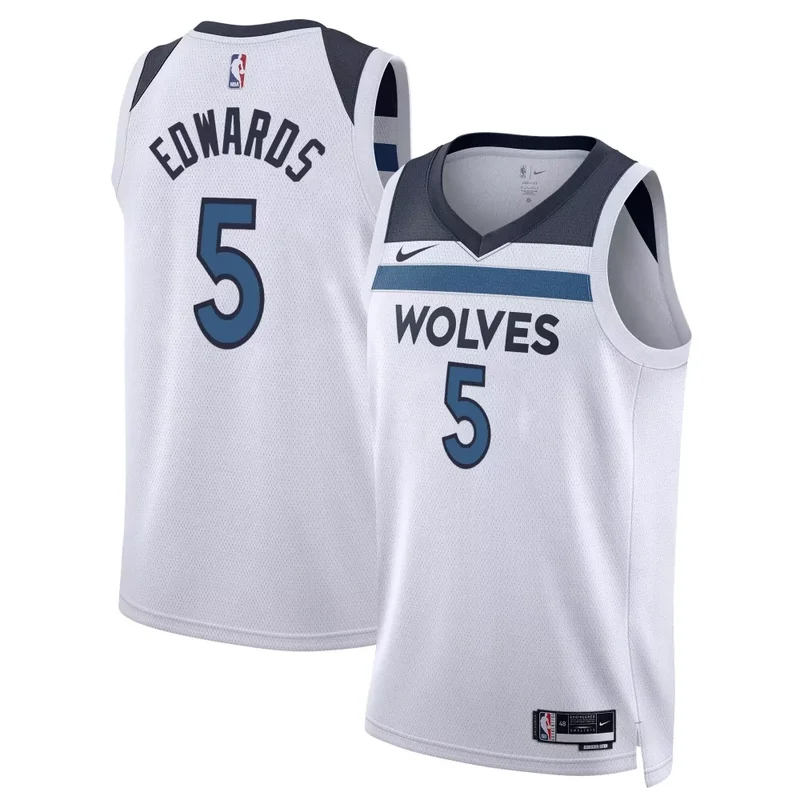 Black Gold Mike Conley Minnesota Timberwolves Swingman Jersey All Stitched - Image 5