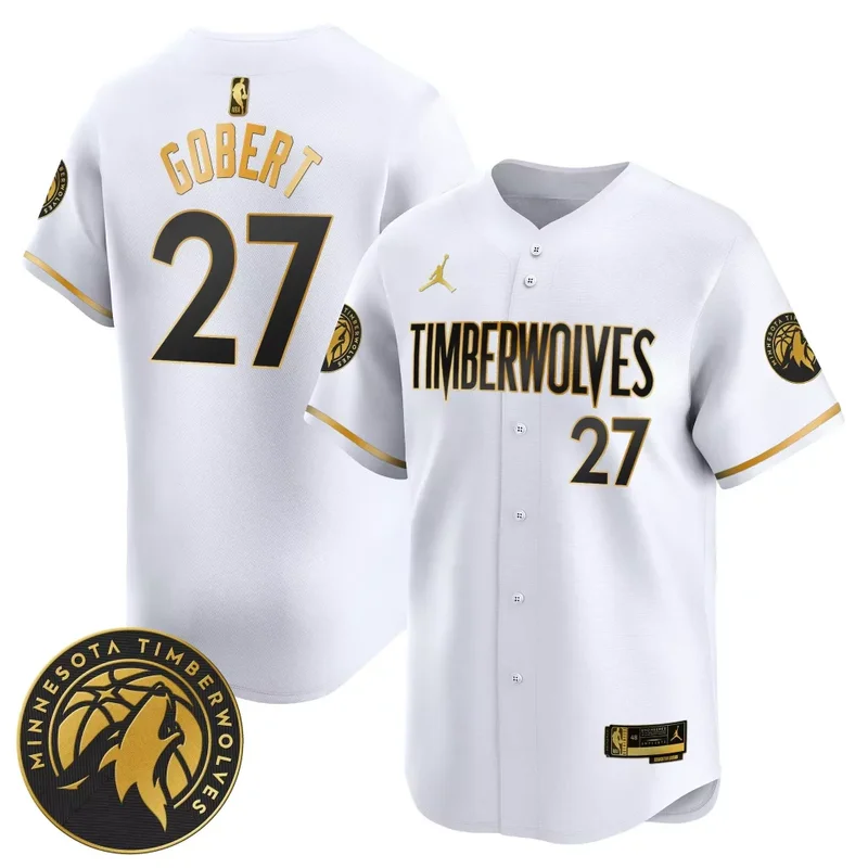 Black Gold Nickeil Alexander Walker Minnesota Timberwolves Swingman Jersey V3 All Stitched - Image 5