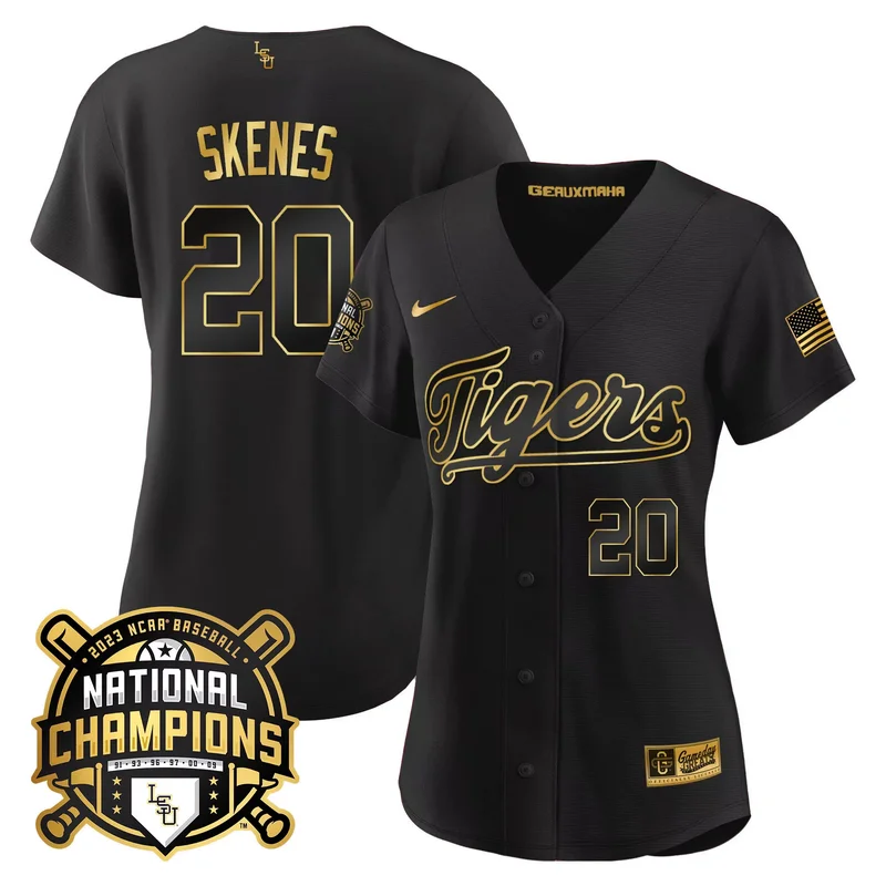 Gold Jordan Thompson lsu tigers 2023 national champions Gold cool jersey all stitched - Image 4