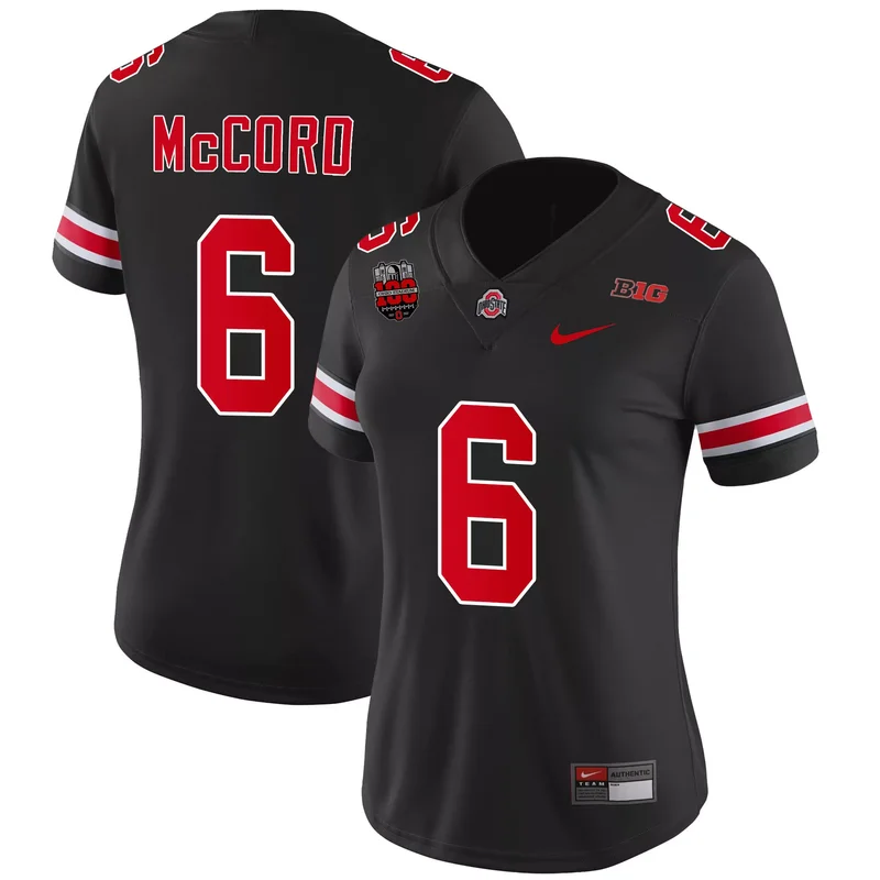 Alternate #1 Team ohio state buckeyes player jersey all stitched - Image 3