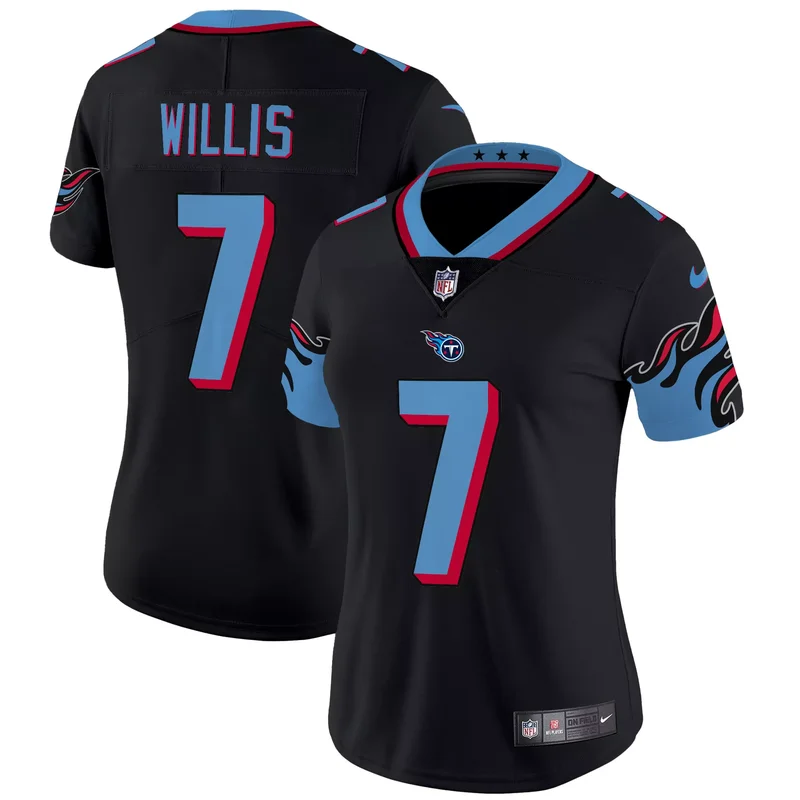 Black Will Levis tennessee titans special jersey all stitched - Image 5